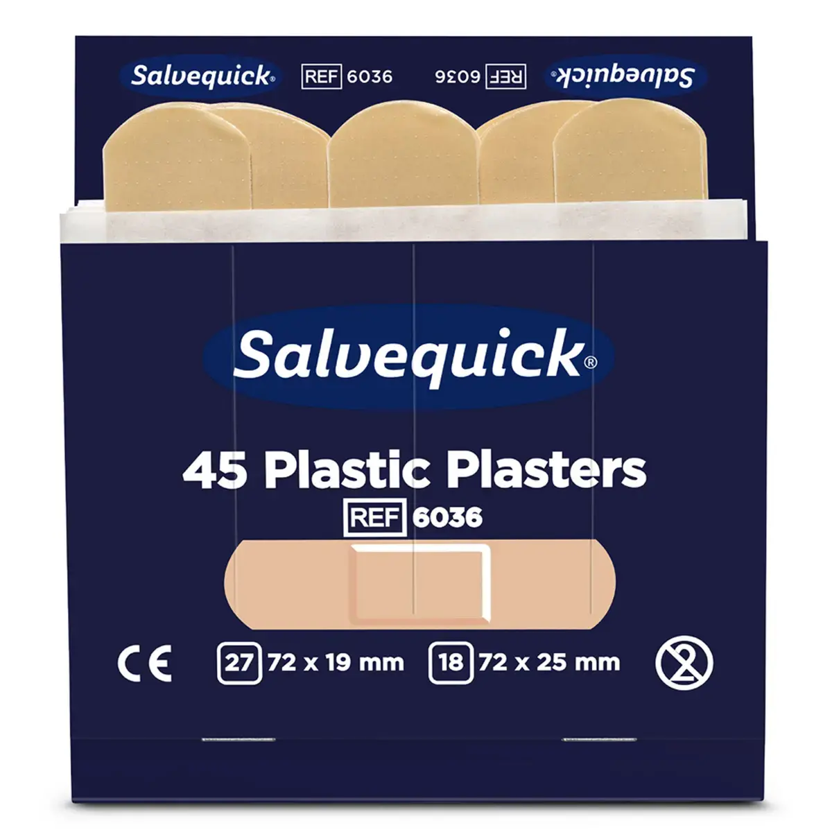 Recharge Salvequick, pansement imperméable - Cederroth