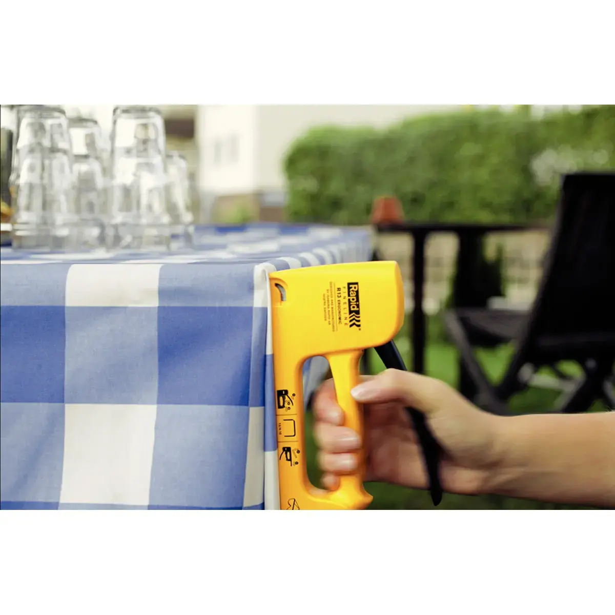 Pistolet agrafeur R13, blister, jaune - Rapid