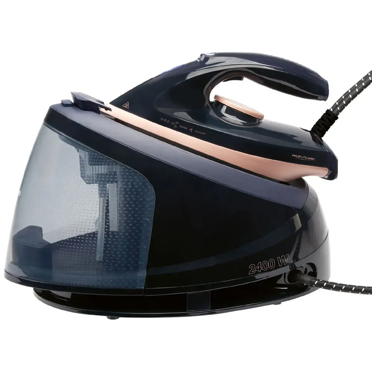 Centrale vapeur PC-DBS 3127, 2400 W, bleu-rosé - Profi Care