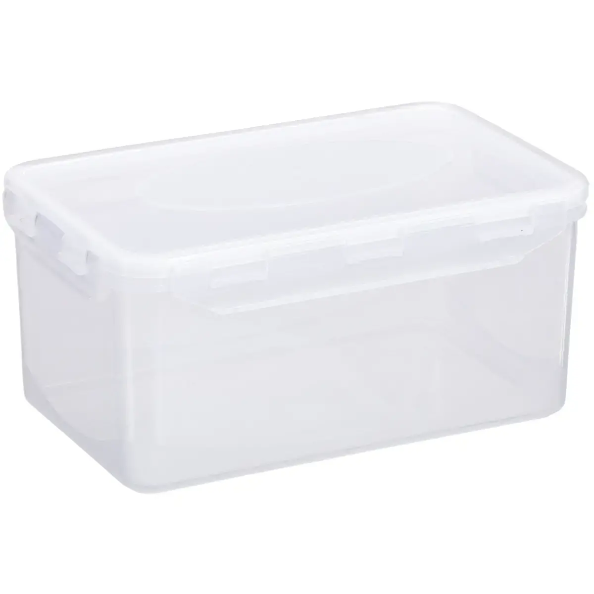 Bo&icirc;te de conservation Airtight, 2,0 litres, blanc - Plast Team 