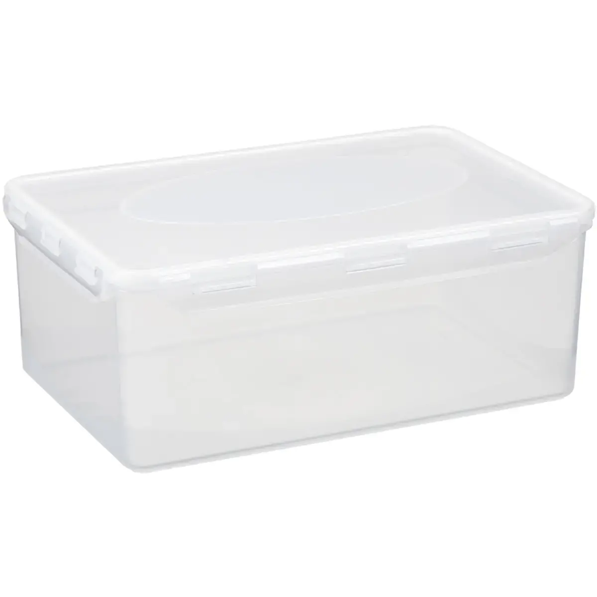 Bo&icirc;te de conservation Airtight, 2,0 litres, blanc - Plast Team 