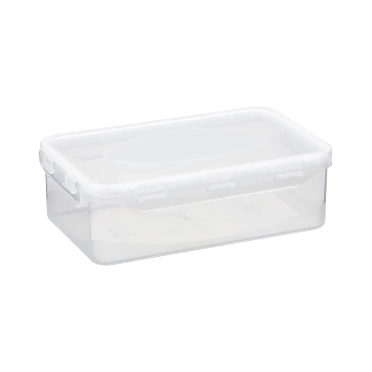Bo&icirc;te de conservation Airtight, 2,0 litres, blanc - Plast Team 