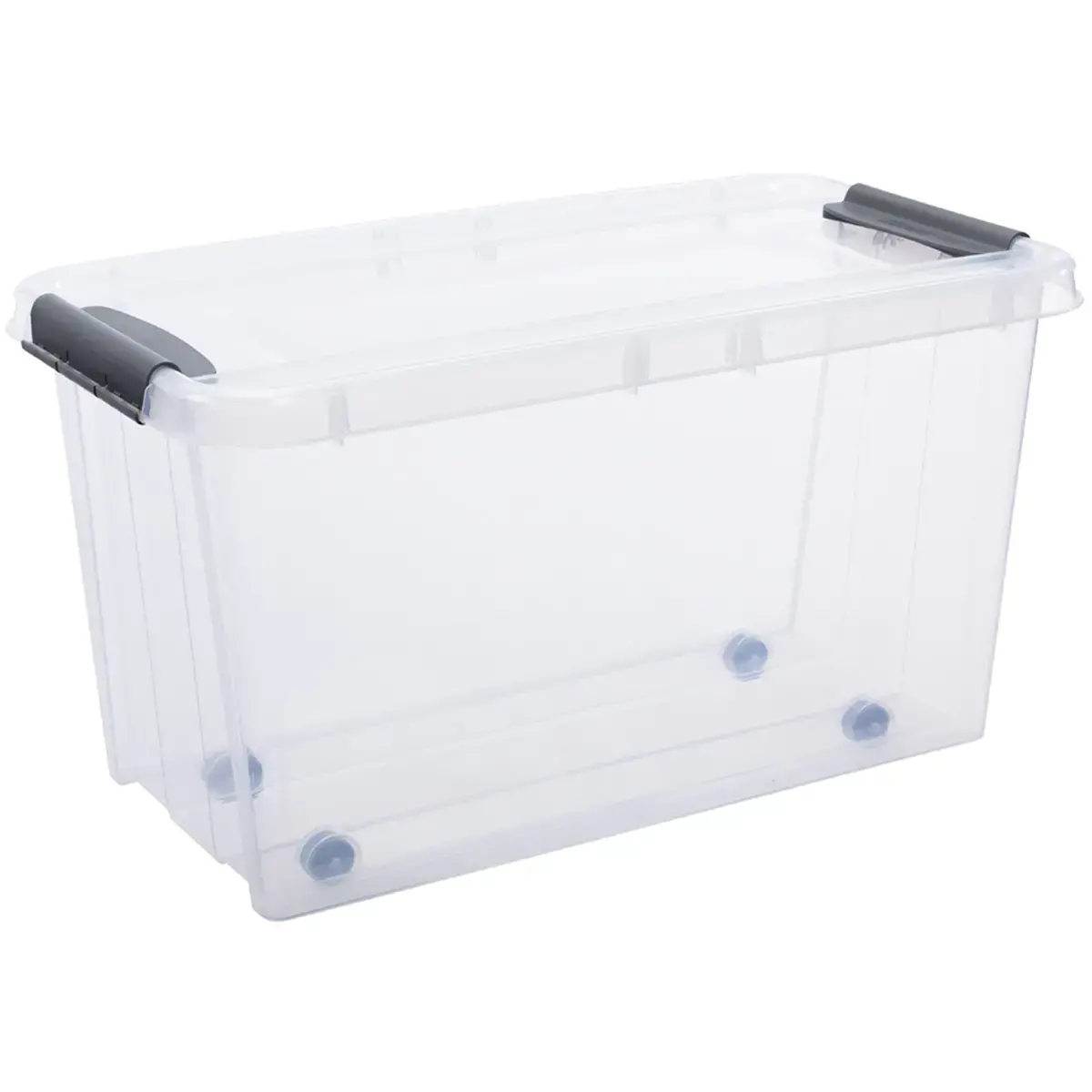 Boîte de rangement PROBOX à roulettes, 70 litres - Plast Team