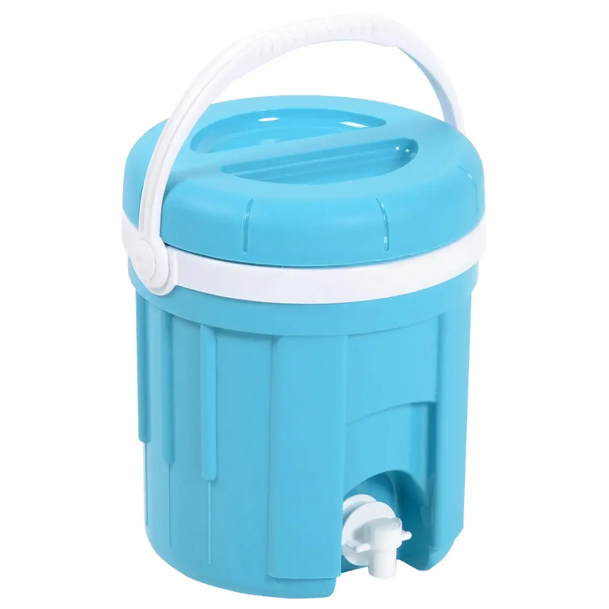 Fontaine isotherme, 4 litres, turquoise/blanc - Eda Fontaine