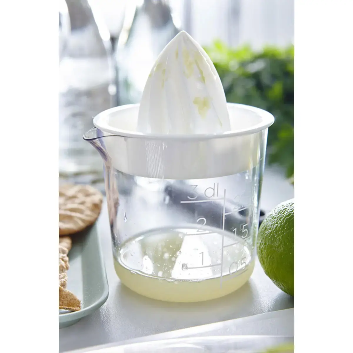 Presse-agrumes, transparent/blanc - Gastromax 
