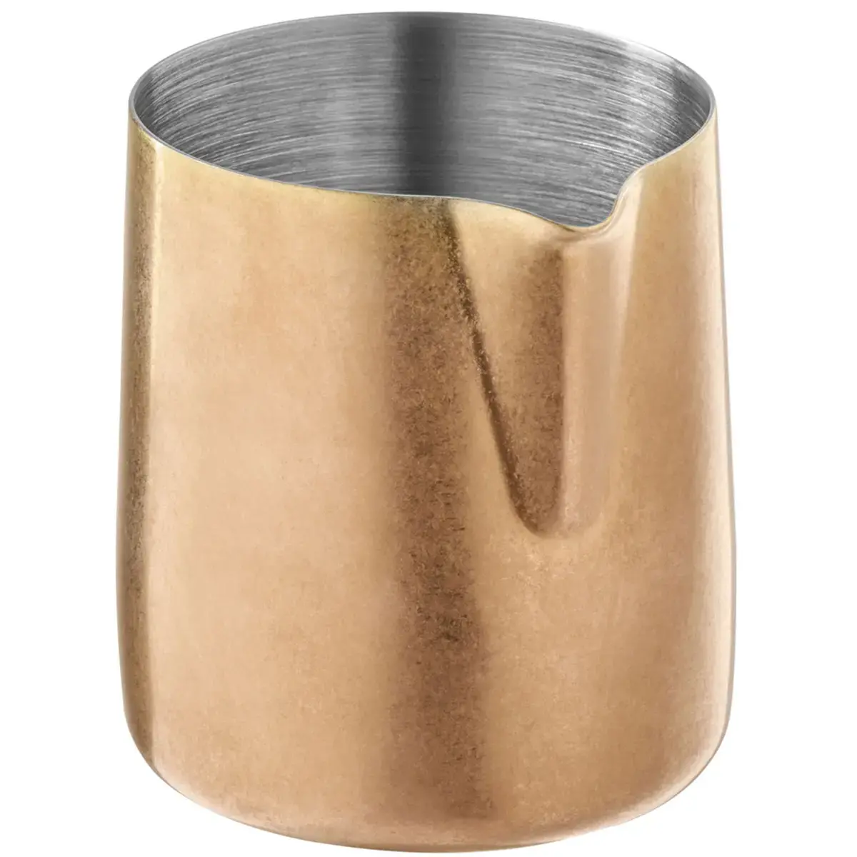 Pot avec bec verseur FLOW, 150 ml, argent - APS 