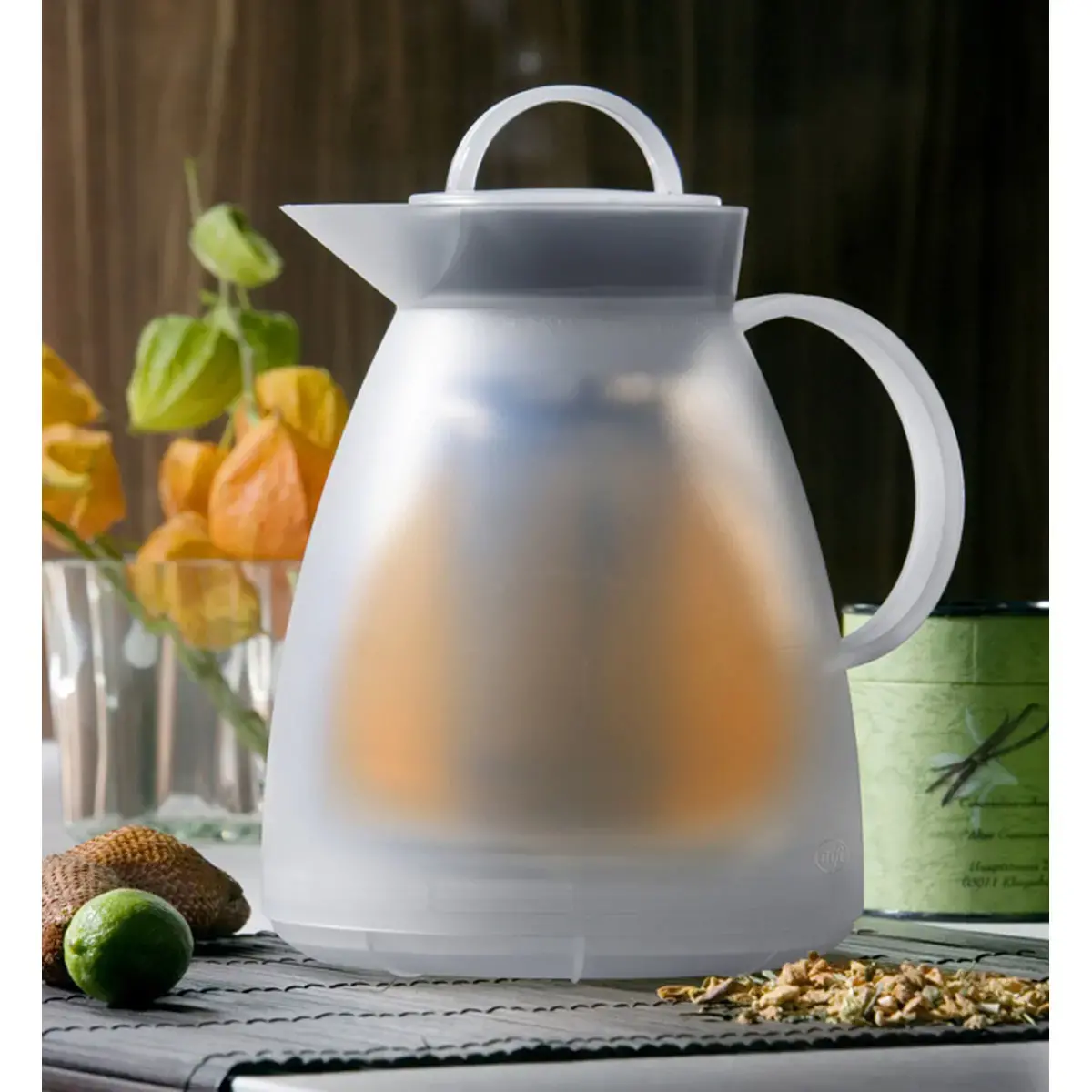 Pichet isotherme pour thé DAN TEA, 1 litre, fumé - Alfi