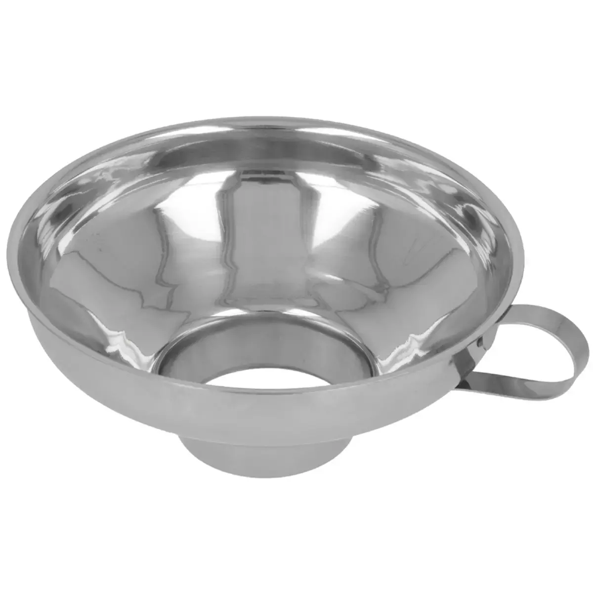 Entonnoir &agrave; confiture, inox, avec poign&eacute;e - Metaltex 