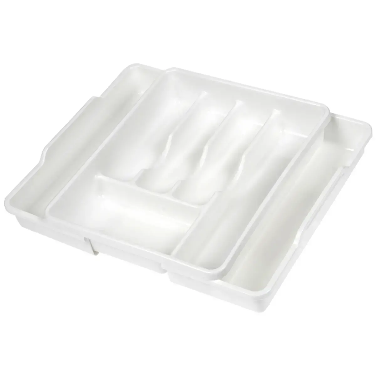 Garniture de tiroir 'franca', extensible, blanc - Keeeper