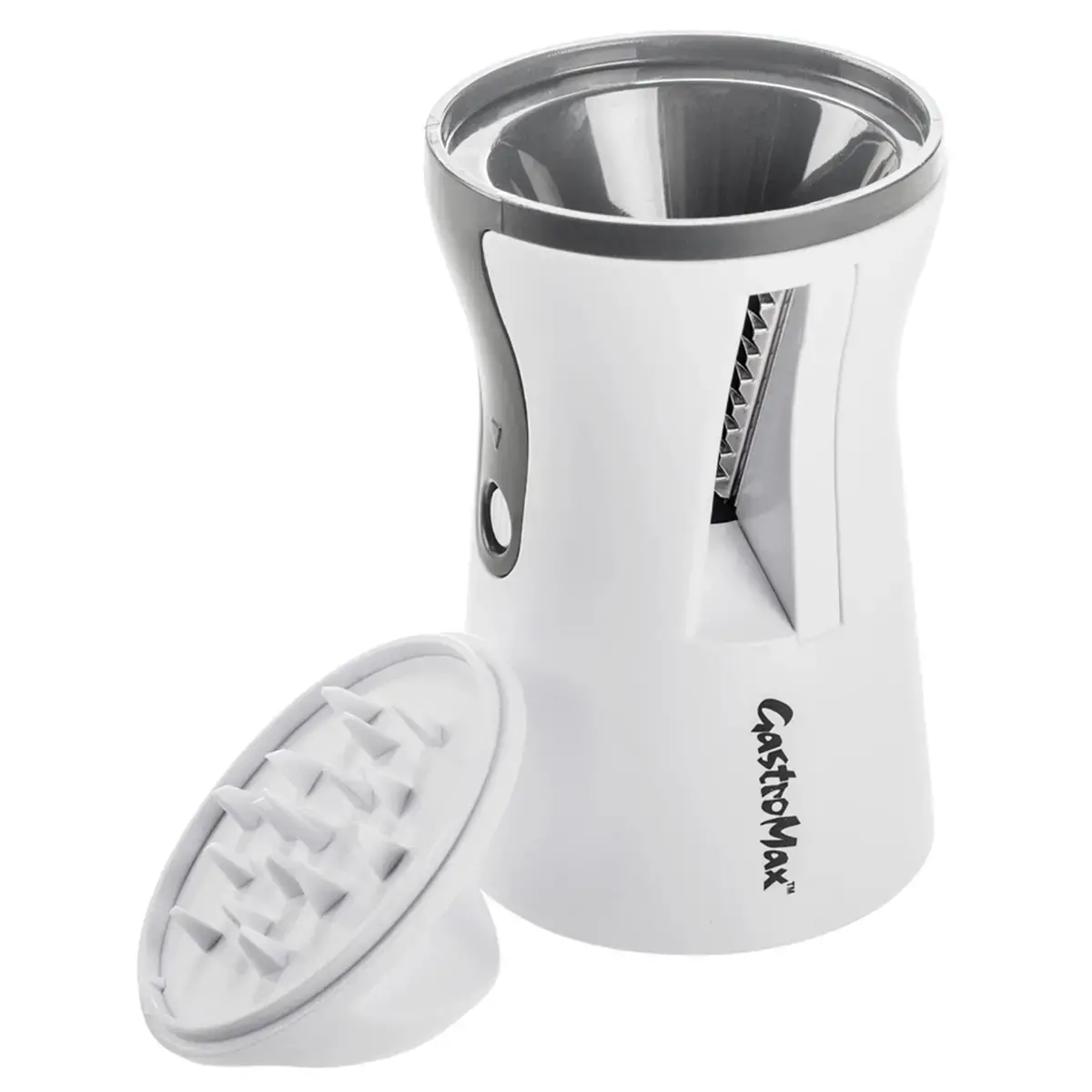D&eacute;coupeur en spirale, blanc/gris - Gastromax 