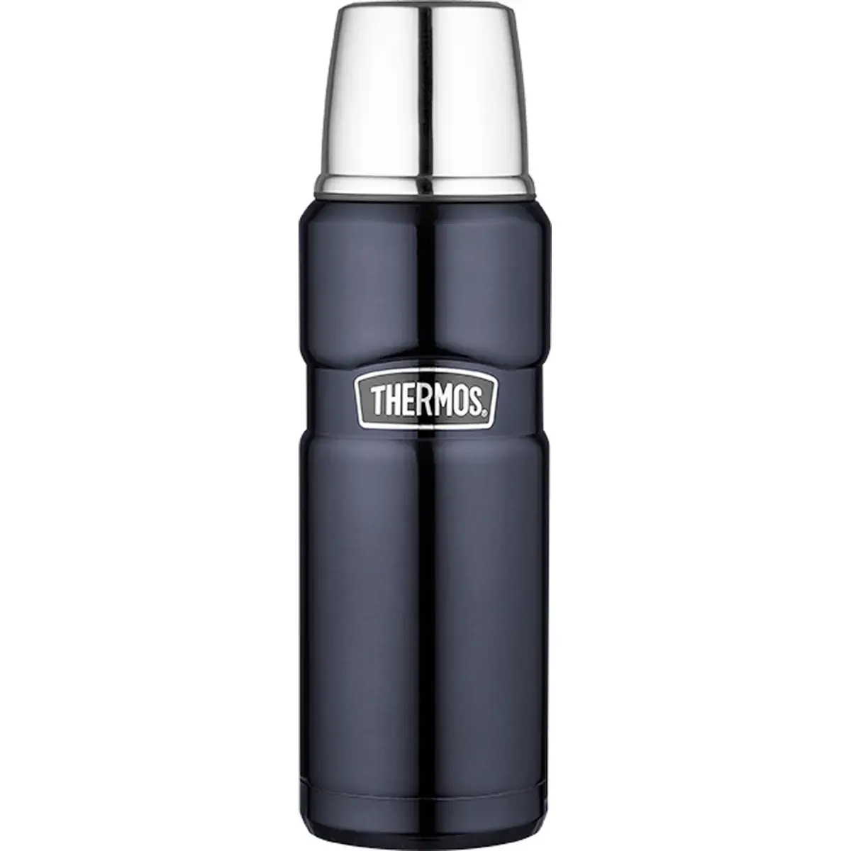 Bouteille isotherme STAINLESS KING, 0,47 litre, bleu - Thermos