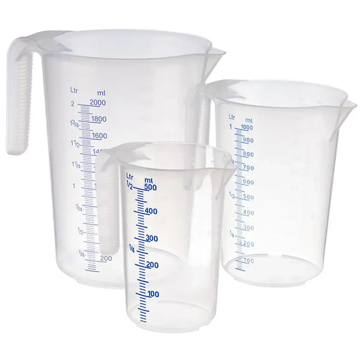 Pichet mesureur STACKABLE, 1 litre, transparent - APS