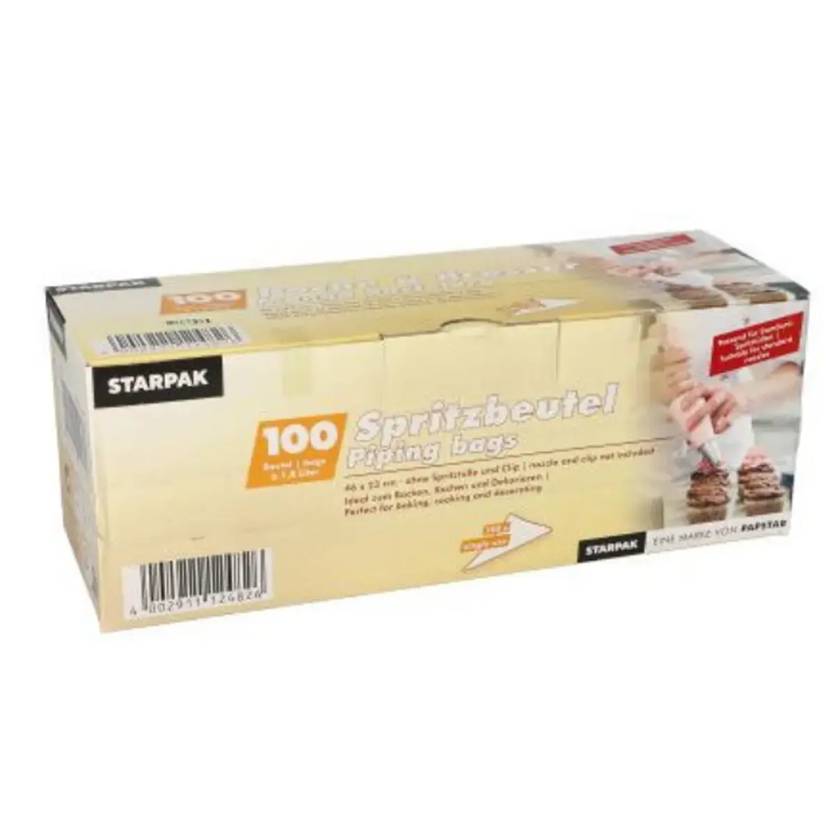 Poche à dresser, transparent, 1,8 l - Starpak