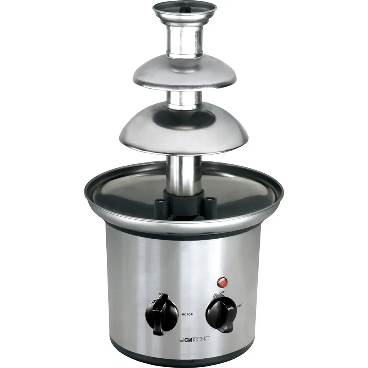 Fontaine &agrave; chocolat SKB 3248, acier inoxydable - Clatronic 