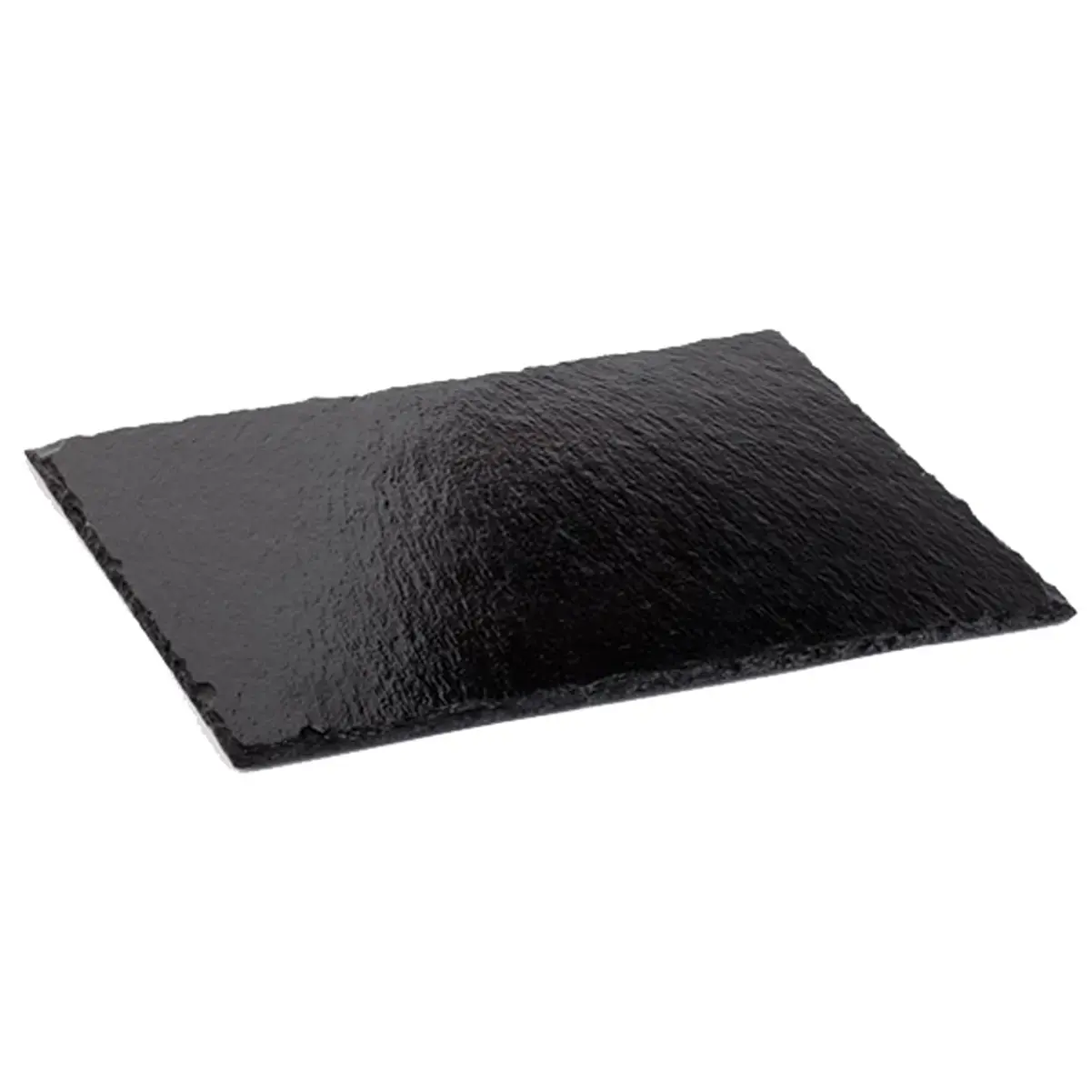 Plat en ardoise naturelle, L450 x P300 mm, anthracite - APS