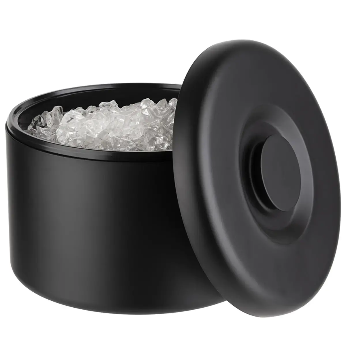 Bac à glaçons ARCTIC, en PS/aluminium, 6 litres, argent - APS