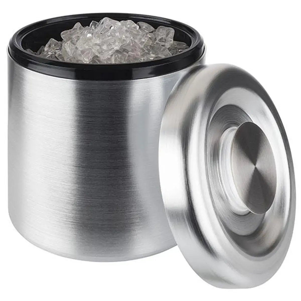 Bac à glaçons ARCTIC, en PS/aluminium, 6 litres, argent - APS