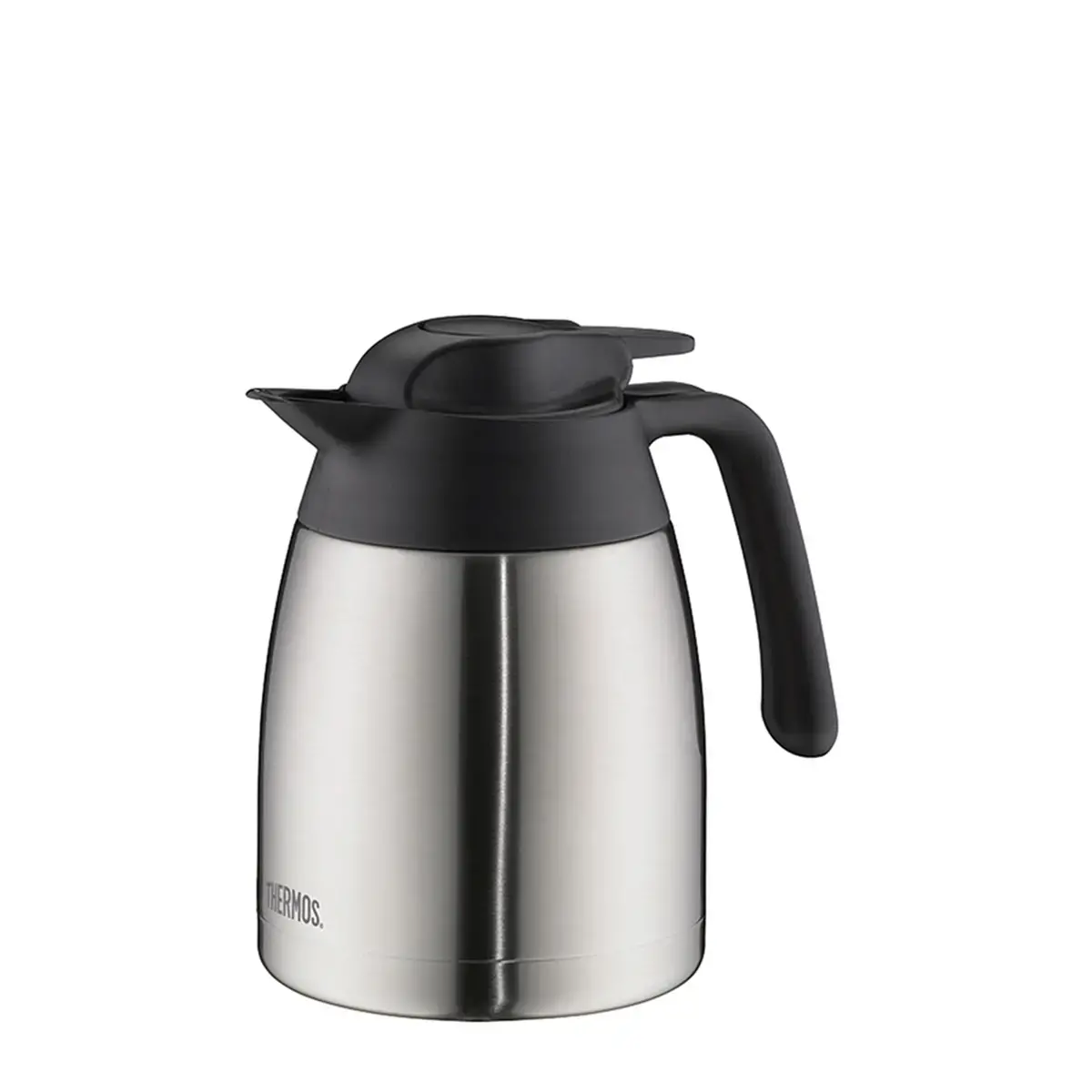 Pichet isotherme THV, 1 litre, acier / noir - Thermos