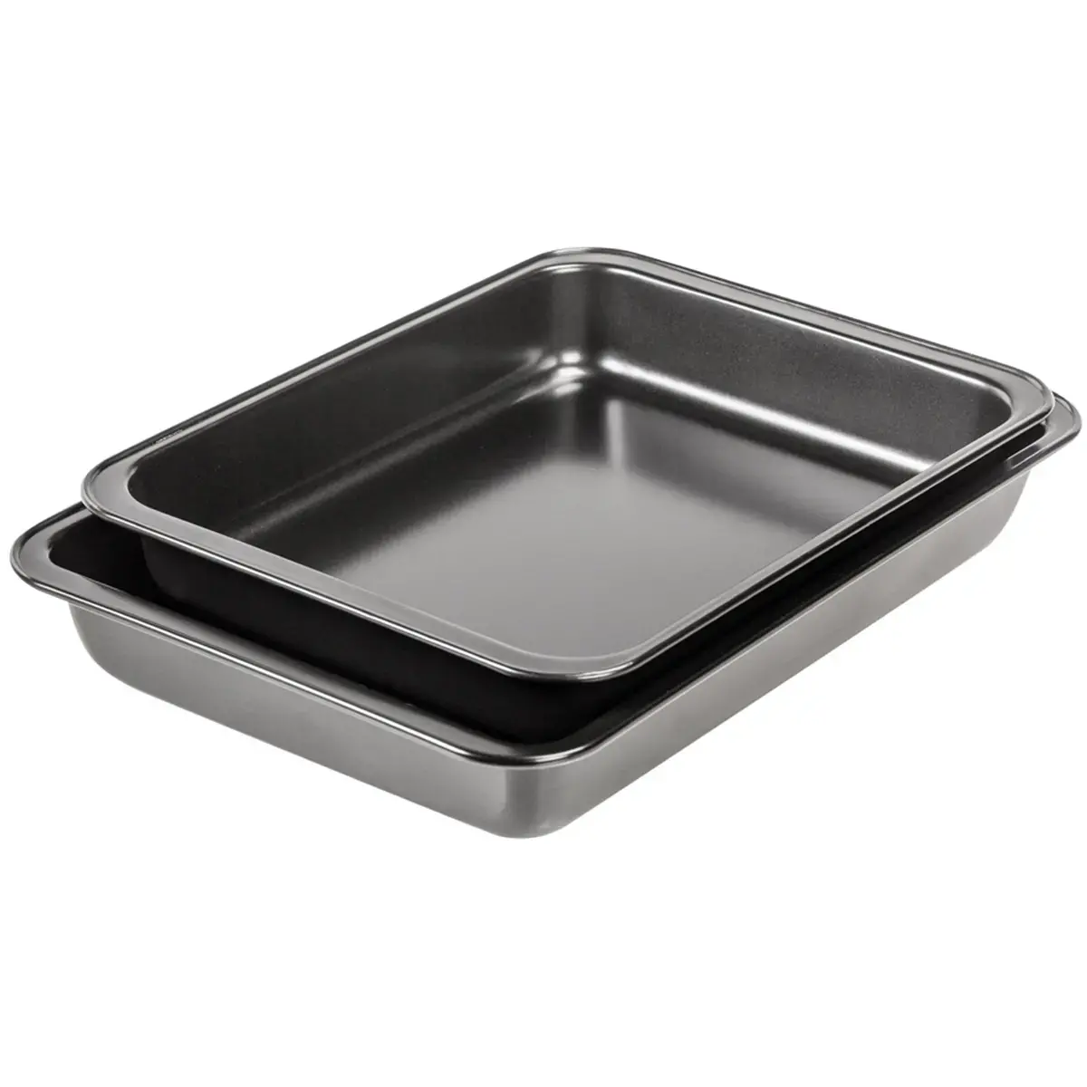 Set de plats à four, acier carbone, noir - Gastromax
