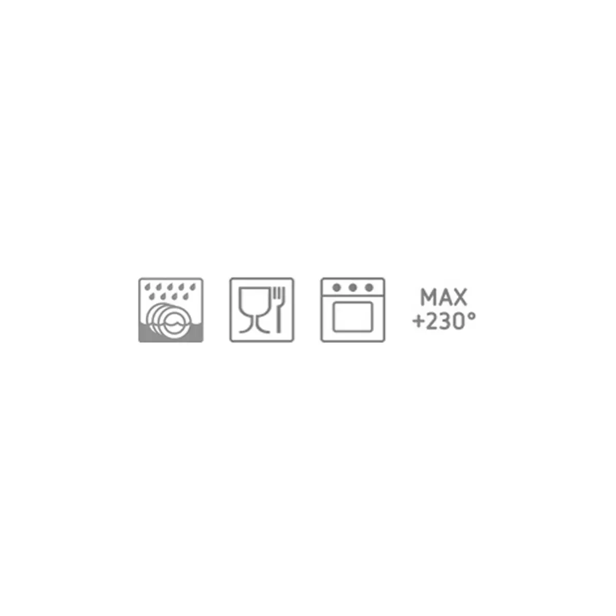Set de plats à four, acier carbone, noir - Gastromax