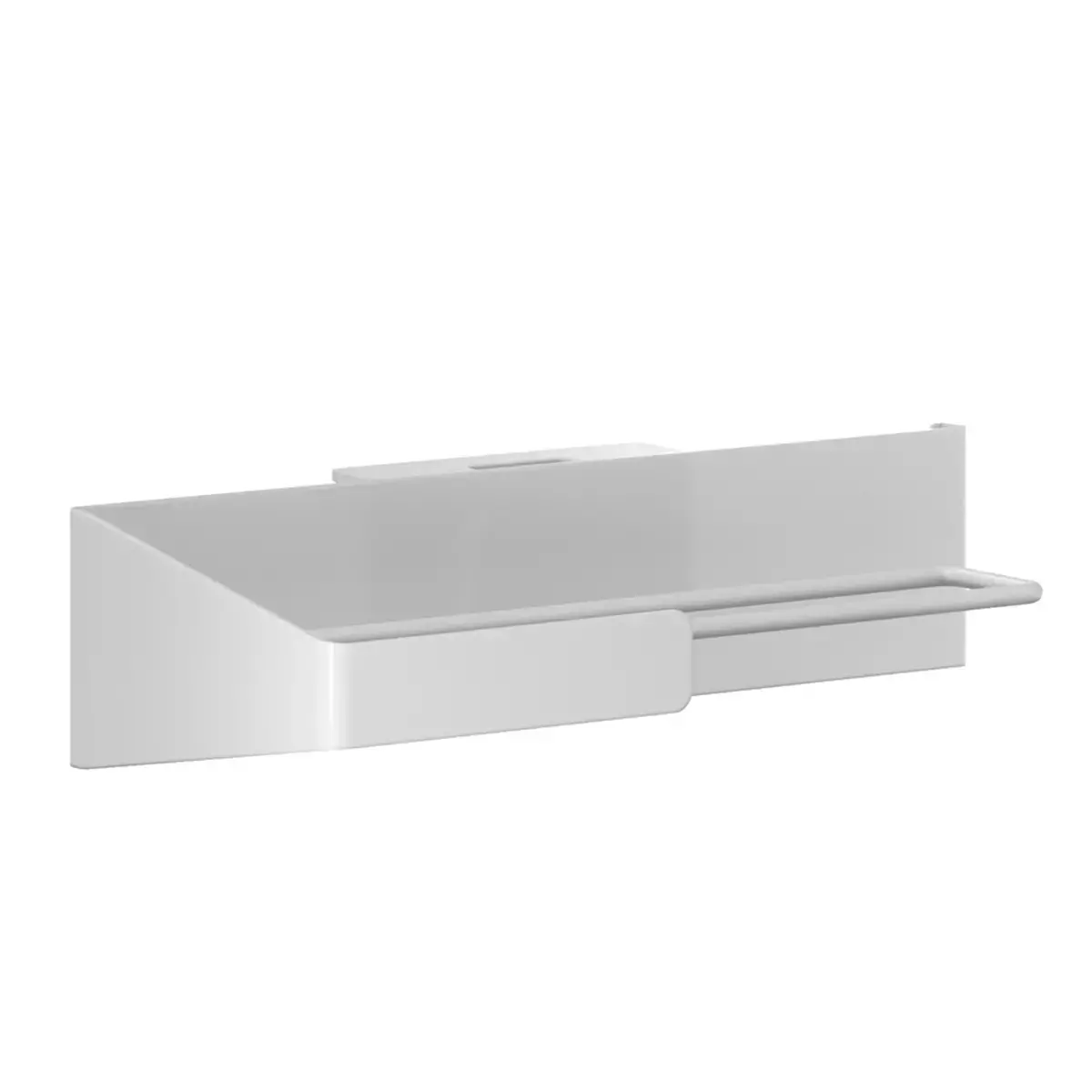 Porte-rouleau de cuisine, blanc - Tesa
