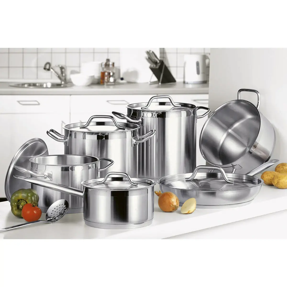Kit casseroles PROFESSIONEL, 7 pièces - Esmeyer