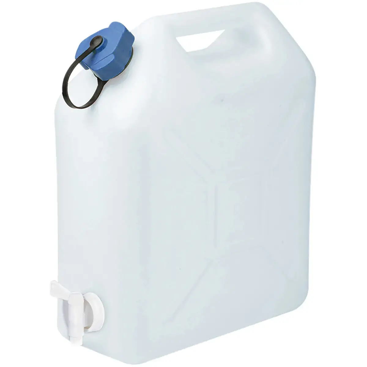 Jerrican alimentaire Extra Fort, 10 litres, blanc - Eda Fontaine