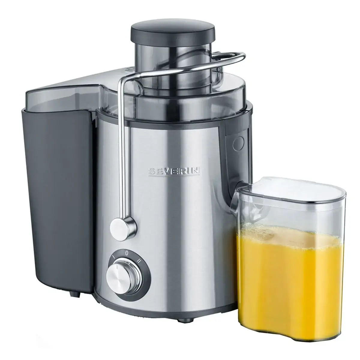 Severin Extracteur de jus ES 3566 400 W acier inoxydable, noir 