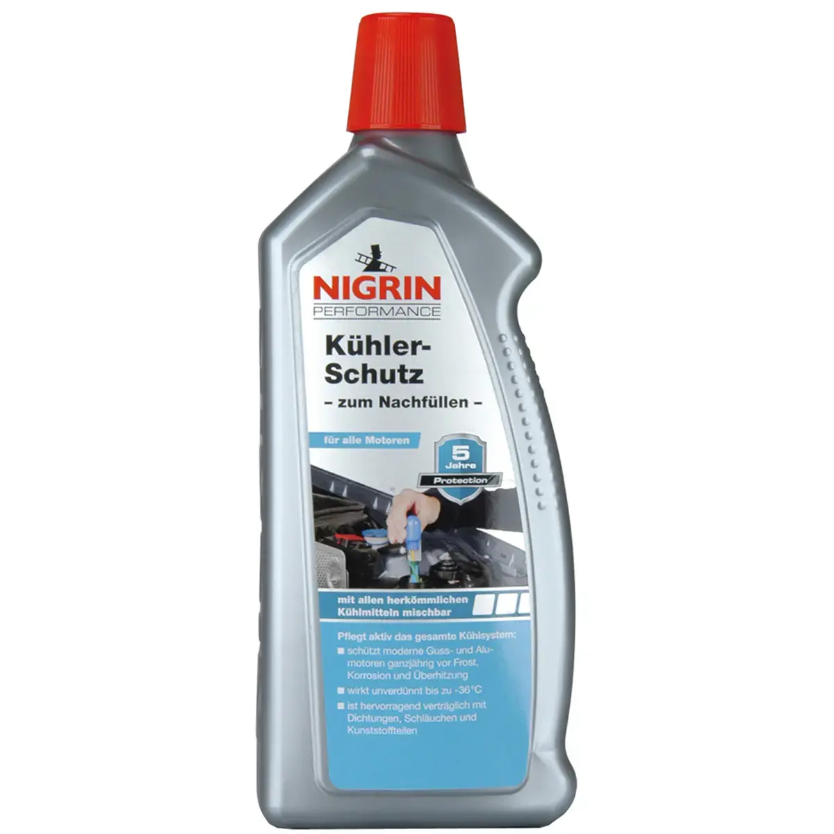 NIGRIN Protection universelle pour radiateur de voiture, 1 litre