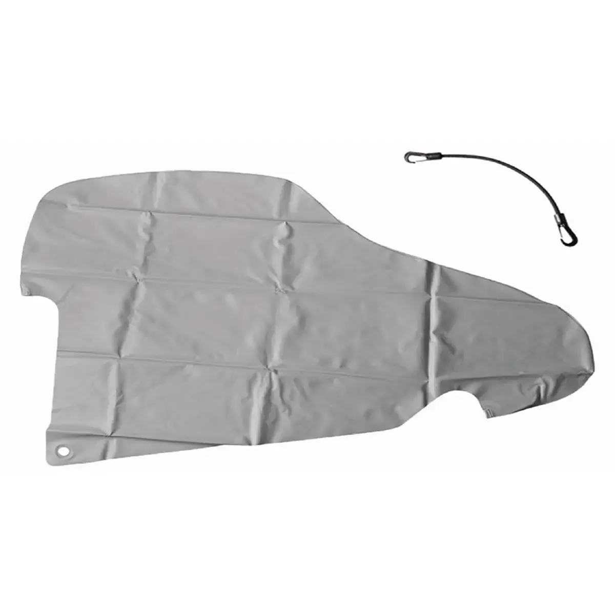 Housse pour barre d'attelage de remorque - Gris - IWH 