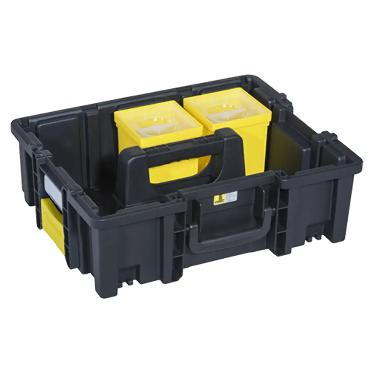 allit Caisse de transport EuroPlus Pro >KC<44.150, noir/bleu 