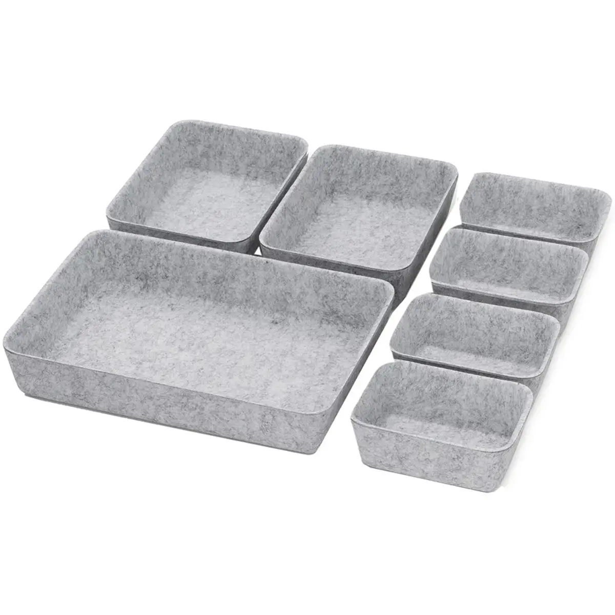 Kit d'inserts de tiroir &laquo; the organizer &raquo; 7 pi&egrave;ces - Helit 