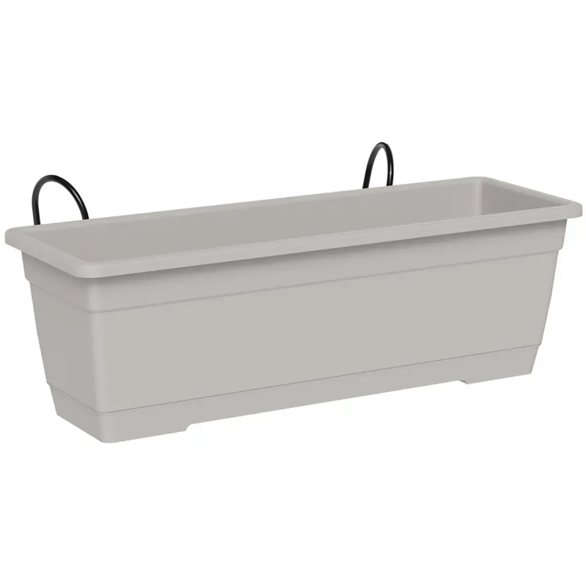 Kit de jardinière Birka - support inclus - Anthracite - Tera