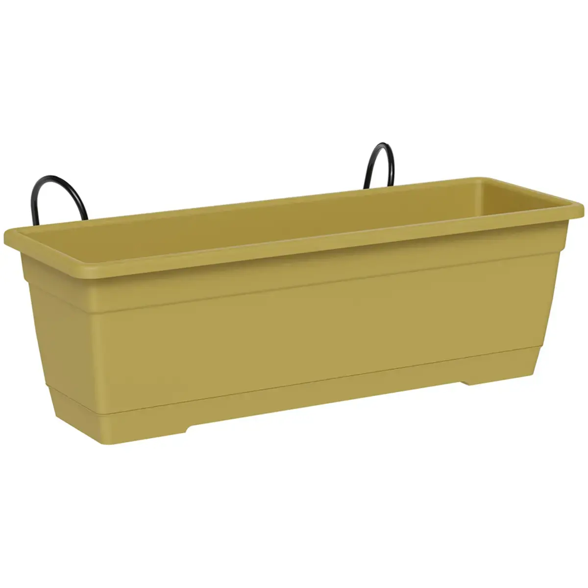 Kit de jardinière Birka - support inclus - Anthracite - Tera