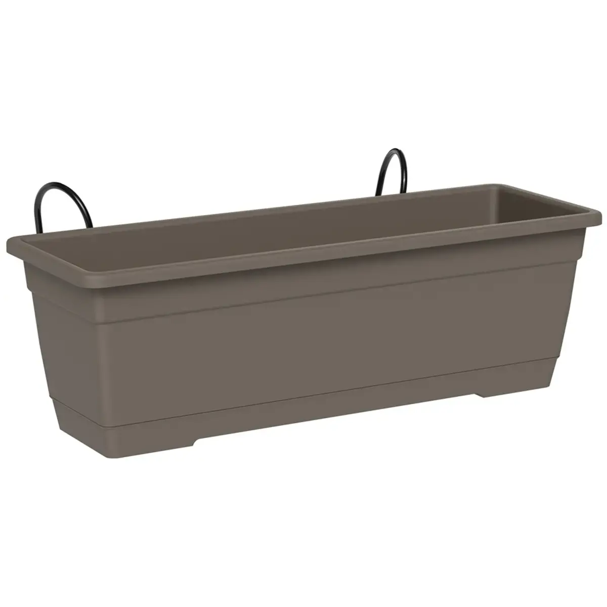 Kit de jardinière Birka - support inclus - Anthracite - Tera