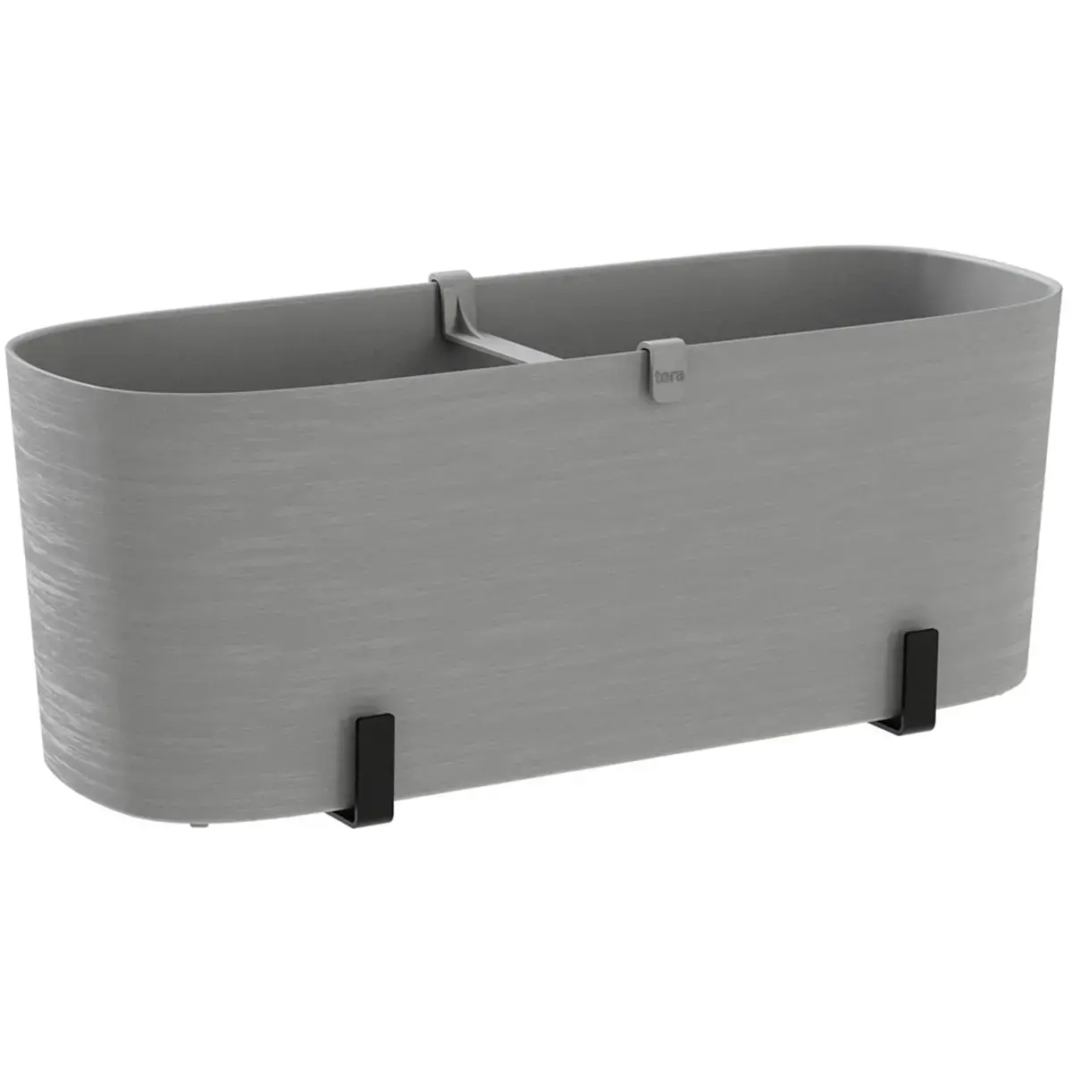 Kit de jardini&egrave;re Paros - support inclus - Fog grey - Tera 