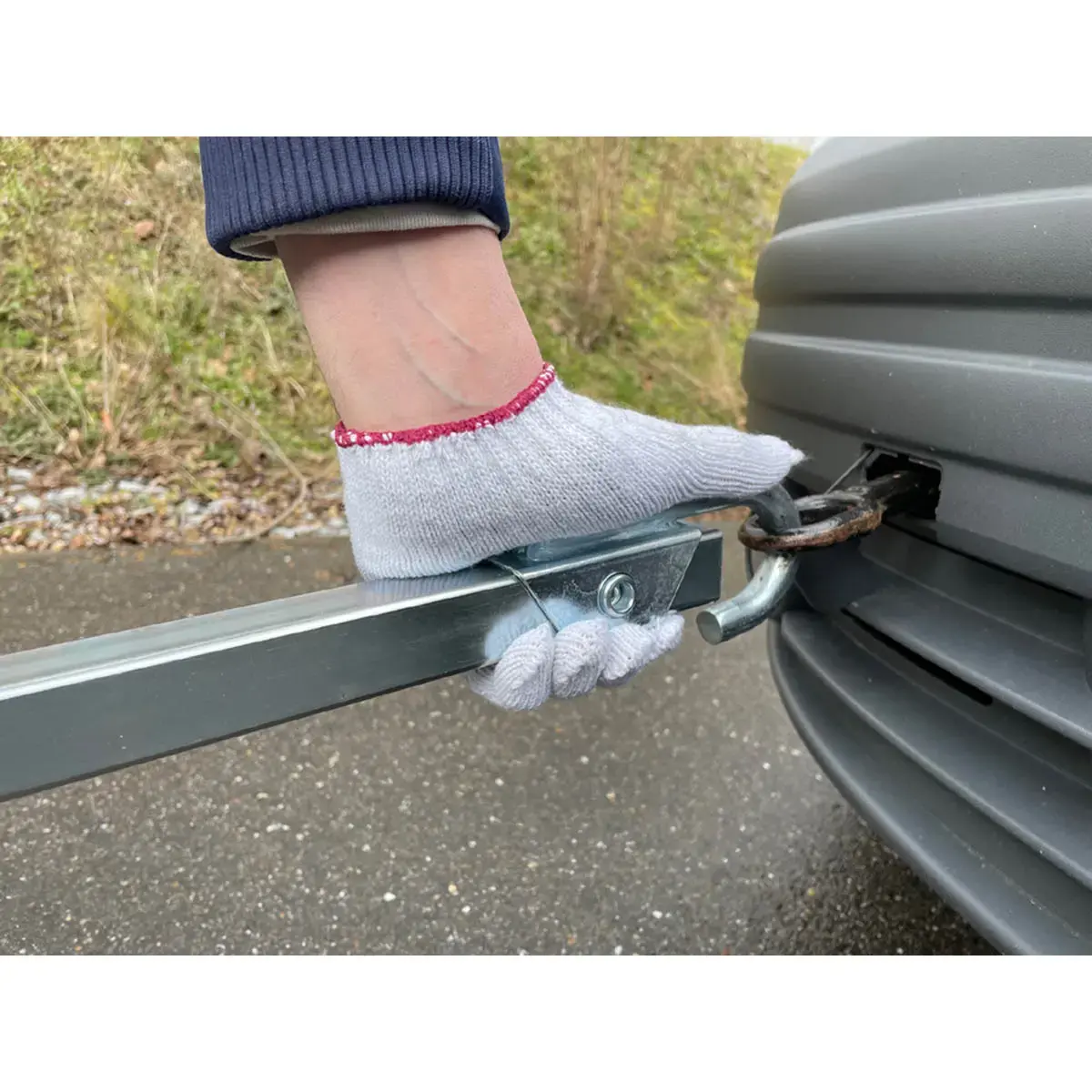 IWH Barre de remorquage, 2,5 tonnes, longueur: 1,8 m