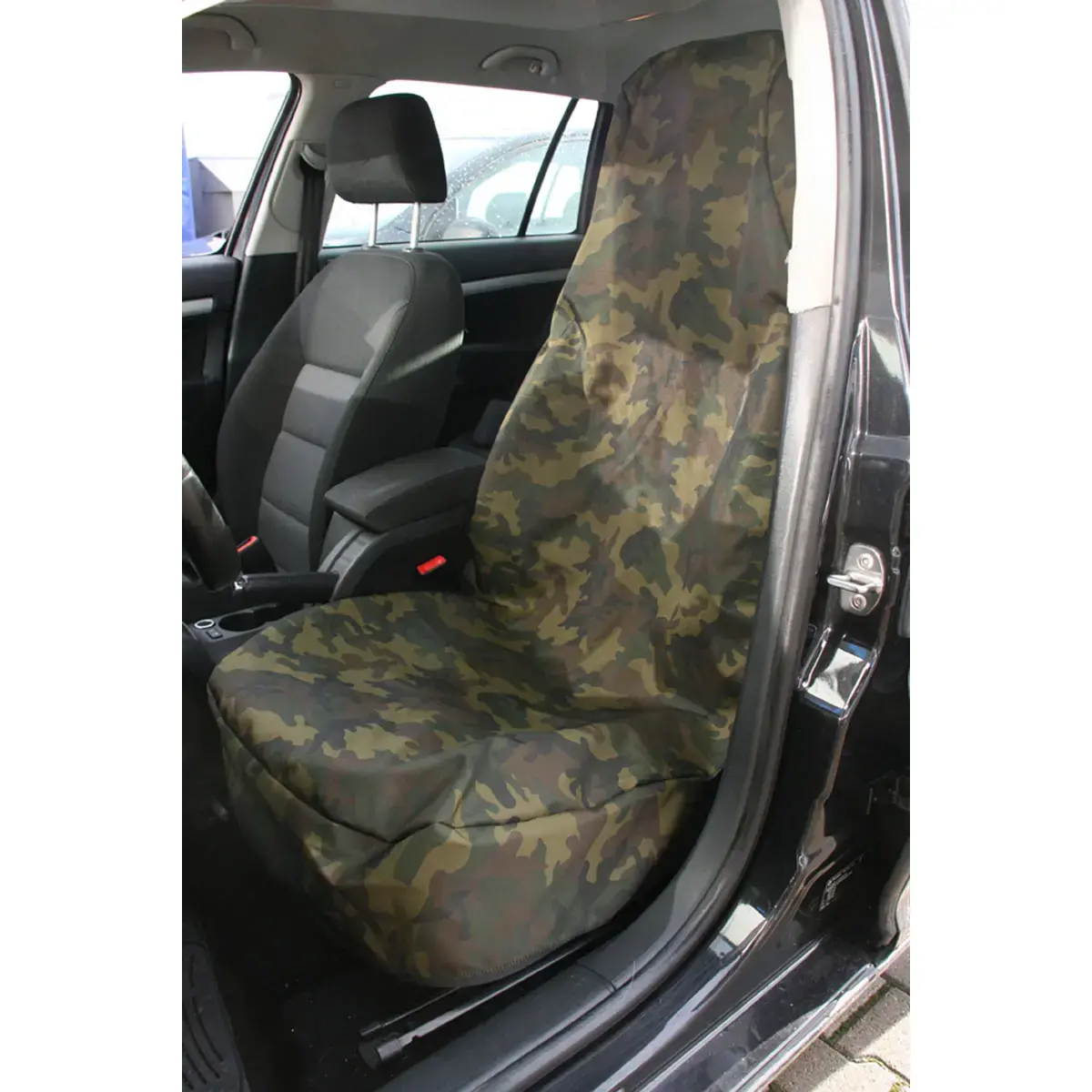 Housse de siège auto Camouflage - vert olive - IWH