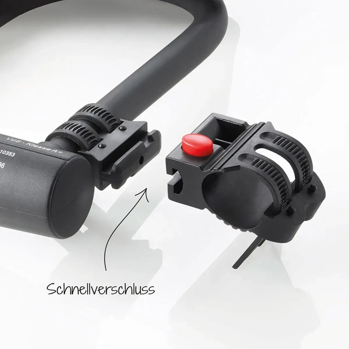 FISCHER Antivol en U avec support, longueur: 190 mm 