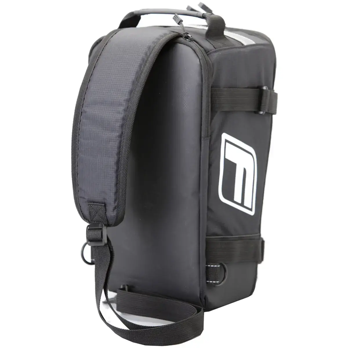 FISCHER Sac pour porte-bagage de vélo 2 en 1, noir