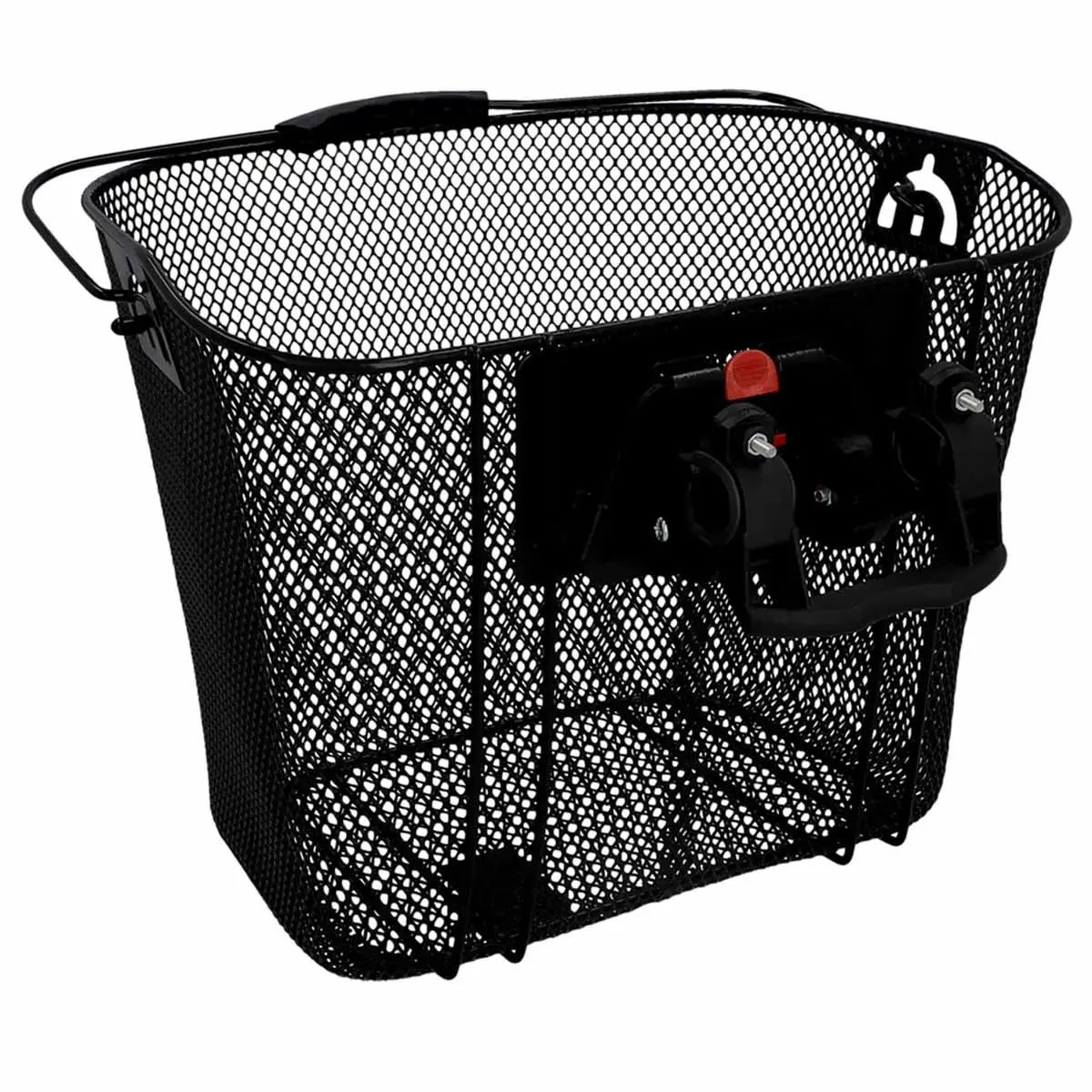 FISCHER Panier pour guidon de vélo, fixation rapide, noir