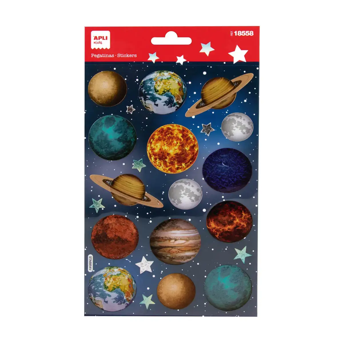 Stickers plan&egrave;tes - Apli 