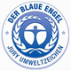 logo label ange bleu