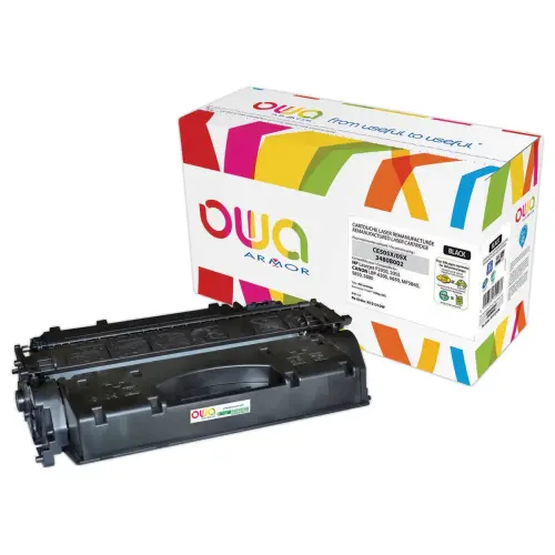 Lasercartridge HP 05W zwart HC CE505X - ARMOR compatibel