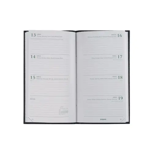 Weekagenda Brepols Kazar 9x16 cm - 2kleuren