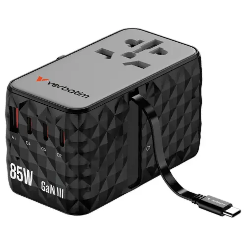 Universele reislader 85W GaN