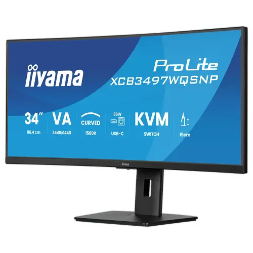 PROLITE 34'' GEBOGEN MONITOR XCB3497WQSNP-B1