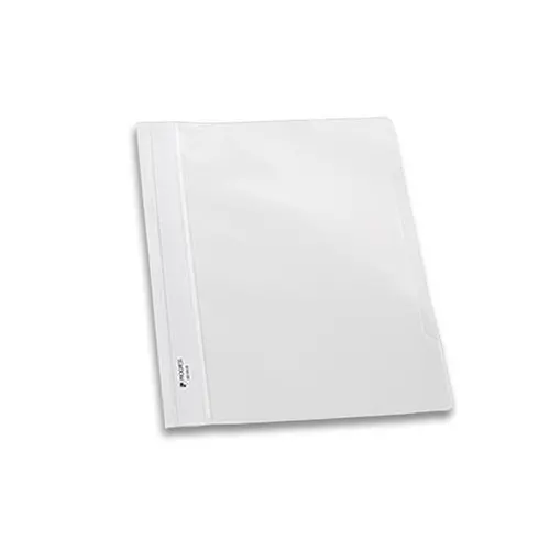 Presenteermap in wit met binders A4 voor 150 vellen - Wit