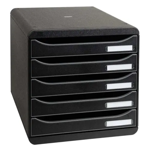 Archiefmodule Big Box Plus 5 laden - Zwart - Exacompta 
