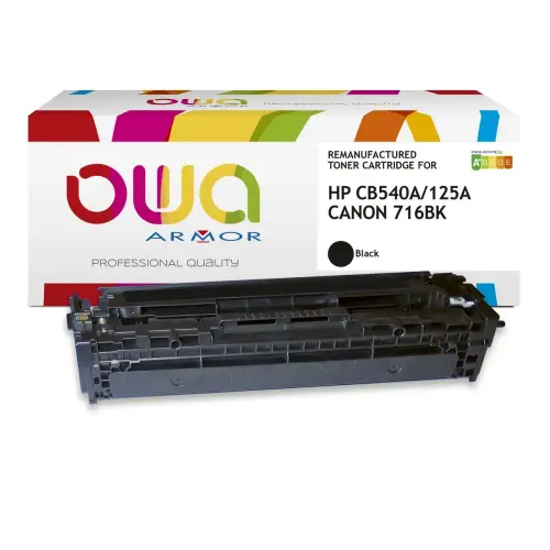 Lasercartridge HP 125a zwart CB540 ARMOR compatibel